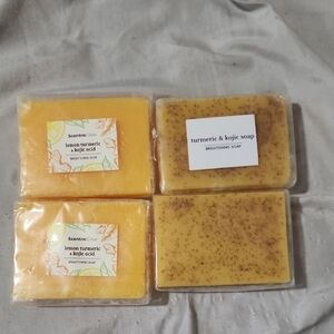 Brightening Soap Set - Yellow and Brown